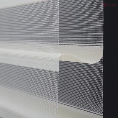 China Minimalist La de shangri roller blind shade and triple blind shade for light filtering for sale