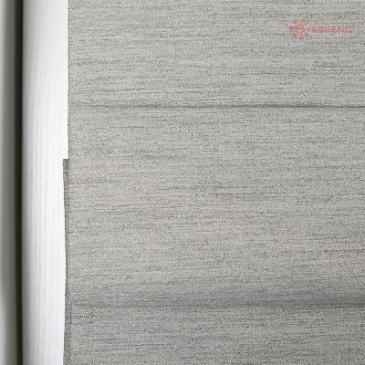 China New Minimalist Style Chinese Waterproof Blinds Curtains Slat Roll Up Blinds Woven Roman Blinds for sale