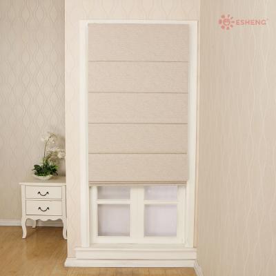 China Minimalist Customized Indoor Mechanism Shades Window Curtain Roman Blinds For Home Hotel Canvas Designs for sale