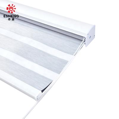 China Traditional high quality roller blinds for window printed custom durable double shades for hotel project for sale