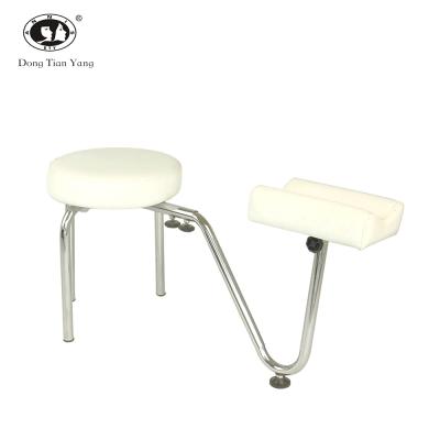 China White Foot Portable PVC Leather Mini Salon Cheap DTY Pedicure Chair No Piping for sale