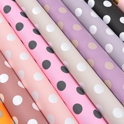 China 2021 Raincoats New Design Matte Waterproof Ready Popular For Shipping Flower Wrapping Paper for sale