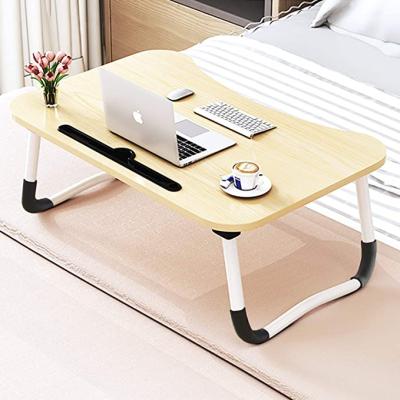 China Large Foldable Bed Tray Lap Desk, Europe Portable Lap Desk With Tablet Dining Table for sale