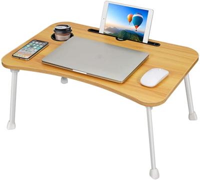 China Portable Laptop Lap Desk, Laptop Bed Tray Table Computer Stand Desks Breakfast Coffee Europe Serving Trays for sale