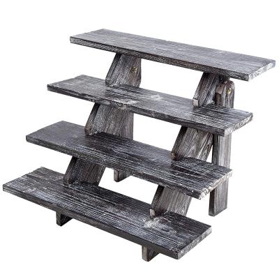 China Sustainable Rustic Cupcake Stand - Wooden Retail Table Display. Wooden Cake Stand Display Table for sale