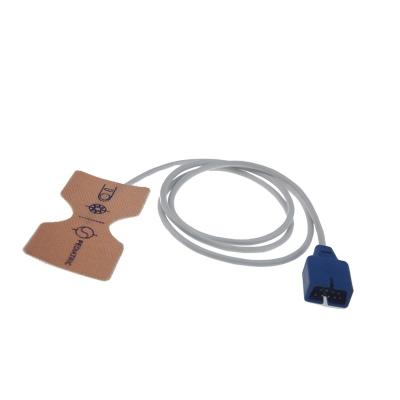 China Spo2 senor Teveik DS-100A 9pin disposable spo2 sensor pediatric spo2 cable 0.9m for sale