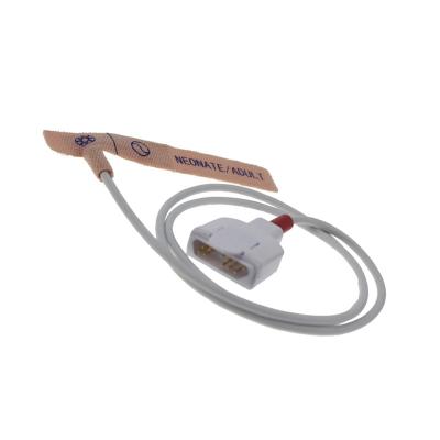 China PVC Adult Medaplast Disposable Oxygen Saturation Sensor Probe / Cable For Ms 15 Pin For Clinic for sale