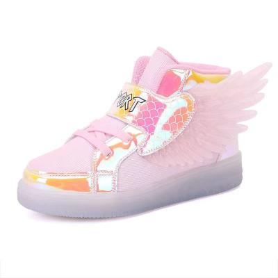 China Fashion\comfortable\durable\breathable\high quality RTS LED lighted unisex kids gear single wheel PU shoes children 2019 factory wholesale shoes boys girls for sale