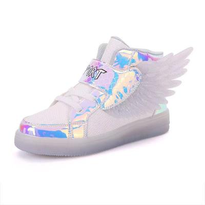 China Fashion\comfortable\durable\breathable\high quality RTS LED lighted unisex kids gear single wheel PU shoes children 2019 factory wholesale shoes boys girls for sale