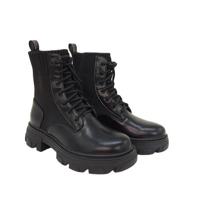 China Various flat promotional goods using combat boots woman safety ankle boots for sale