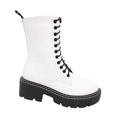 China Women's Winter Combat Boot Round Designer Brands Fall Boots for sale