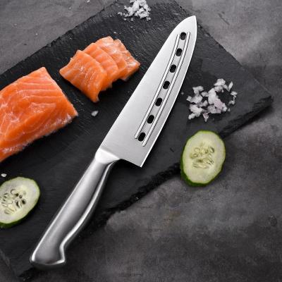 China Durable Professional Non-Stick Stainless Steel Sushi Knife Japanese Sashimi Chef Knife for sale