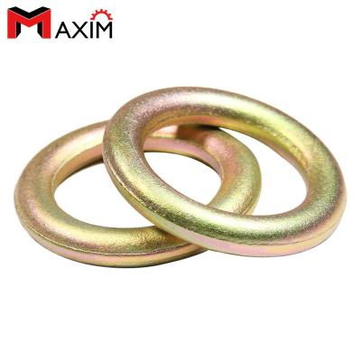 China Lift & Clamp & Trailer Lashing Heavy Duty Forged Steel O Ring Rappel Rings New Design for sale