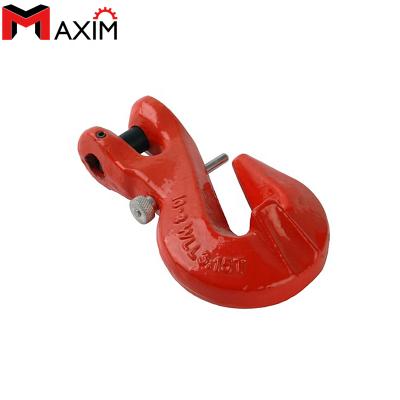 China Heavy Industry Grade80 Alloy Steel Clevis Clevis Grab Shortering Hook With Pin for sale