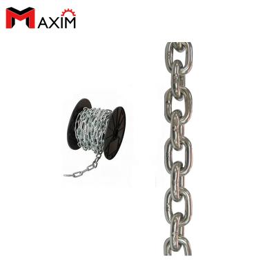 China Short Link Din/USA Stainless Steel Proof Coil Chain Or Else Grade304 316 for sale