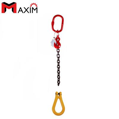 China Chain Leg Din/USA Lifting Sling or Else Single G80 with Reevable Egg Link for sale