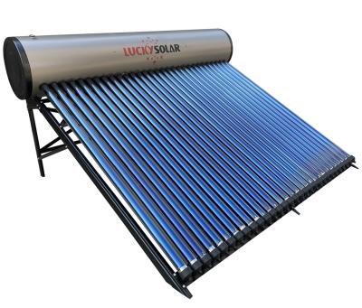 China Outdoor Integrated Pressurized Solar Water Heater for sale