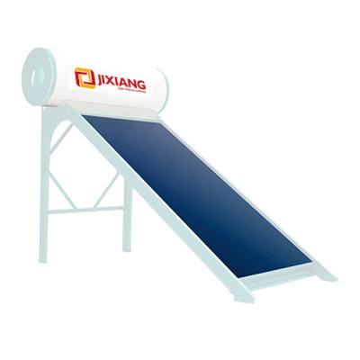 China Hotel Pressurized Blue Solar Film Flat Plate Water Heater Solar Flat Panel Solar Heater for sale