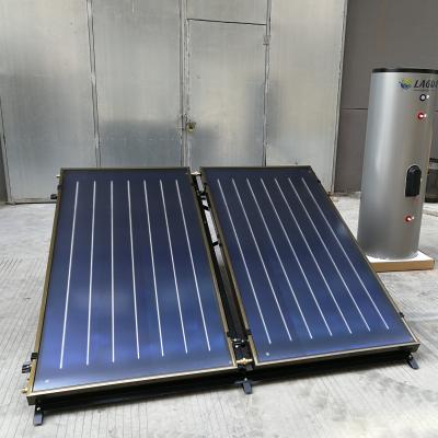 China Water Heating Flat Plate Panel Solar Water Heater For Home Show Use for sale