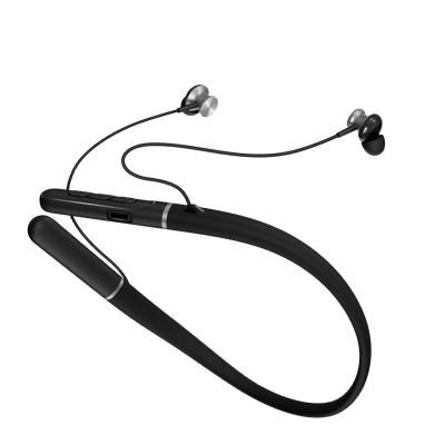 China New Neckband BT Neckband Earphone Stereo Hanging Magnetic Neckband Wireless Headphones For Gym Sports for sale