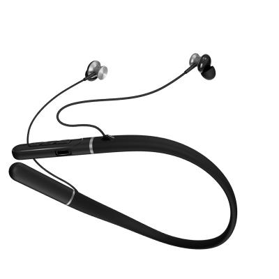 China Waterproof Neckband Bt5.0 Sports Waterproof Neckband Earphone Earbud Hanging Neckband Stereo Earphone for sale