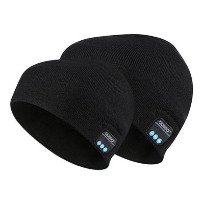 China Custom Headband BT Earphone Hat Beanie Hat Warm Winter Wireless Earphone Knitted Hat New for sale