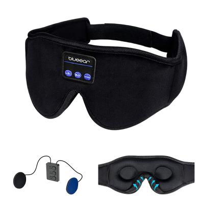 China Blindfold For Meditation Relaxation 3d Sleep Eye Cover With Sleep Headphones BT Eye Cover for sale