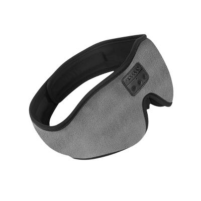 China Cheap Custom BT V5.0 Soft Music Blindfold Travel Wireless Patch Sleep Eye Mask for sale