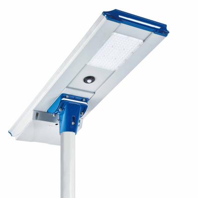 China Warehouse 30-120W All One Solar Street Light Design wholesale outdoor solar lighting lamp for sale