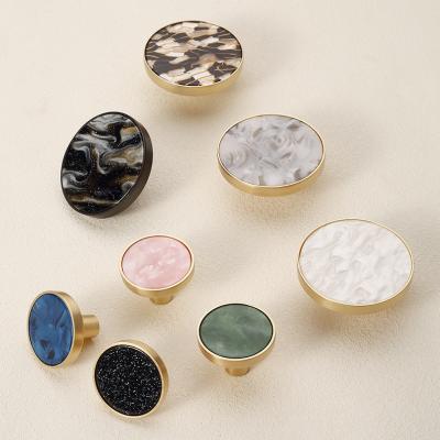 China Chrome Modern Decorative Round Cheap Round Metal Furniture Drawer Door Knob Pull Buffet Handle Zinc Alloy Knobs for sale