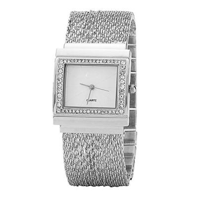 China Day/Date Ladies Adjust Crystal Bracelet Dress Wrist Women Watch for sale