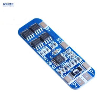 China 3s 10A 11.1V 12.6V 18650 50x16x1mm Li-ion Lithium Battery Charger Protection Board Circuit Module PCM BMS for sale