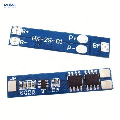 China 2S 5A 7.4V 8.4V 38*8*2mm PCM BMS 18650 Lithium Li-ion Battery Charger Protection Board Circuit Module for sale