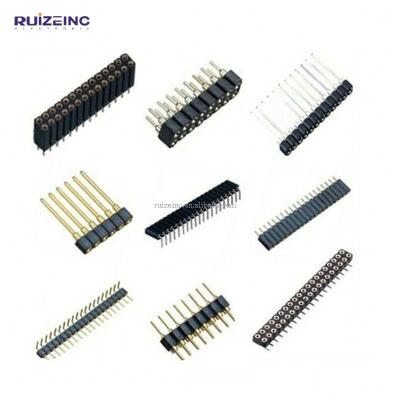 China PCB china factory single row sip IC double socket with customized pin length for sale