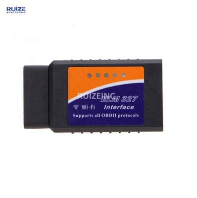 China Mini WiFi OBD2 Elm 327 V1.5 WIFI OBD2 Elm327 Scanner OBDII Scanner Car Diagnostic Tool For Mobile Phone for sale