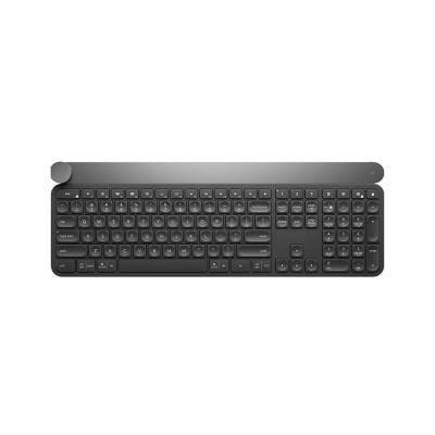 China Hot Selling High Quality 108 Keyboard Wireless Computer Black Keyboard With Bluetooth for sale