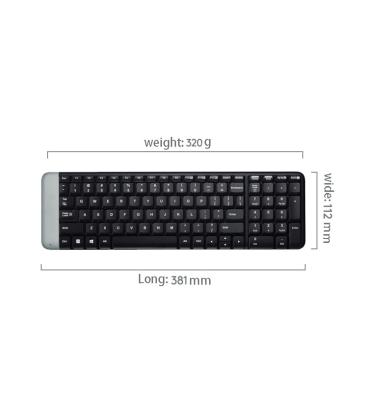 China NEW 2.4G Wireless Mini Keyboard With Unifying Receiver Wireless Keyboard With Battery for sale