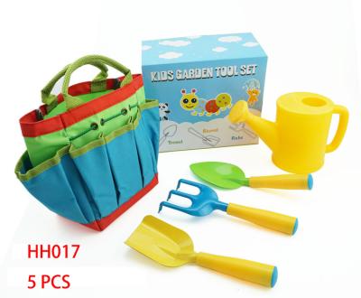 China Hot Selling Good Quality Kindergarten Garden Shovel Garden Tiller Fork Rake Tool Kit for sale