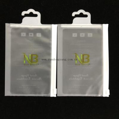 China BIODEGRADABLE custom transparent zipper clothes bag ziplock plastic underwear package bag for sale