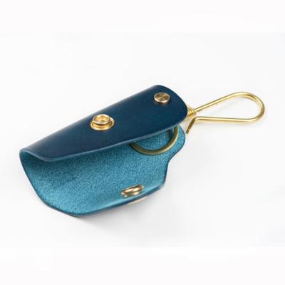 China Fashion Compact Keychain Car Key Holder Wallet Key Case Leather Car Key Case for sale