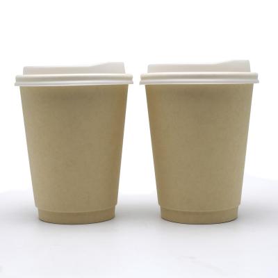 China PLA Food Container Manufacturer 100% Compostable Biodegradable PLA Coffee Liner Paper Cups for sale