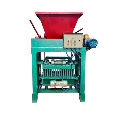 China Standard Ash Block Brick Manufacturing Machine Huayang 4-2A Household Cement Portable Semi-automatic Hollow Fly Machine for Hotels for sale