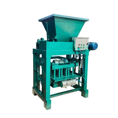 China Hotels Huayang 4-2A Household Cement Portable Semi-automatic Hollow Fly Ash Block Brick Manufacturing Machine for sale