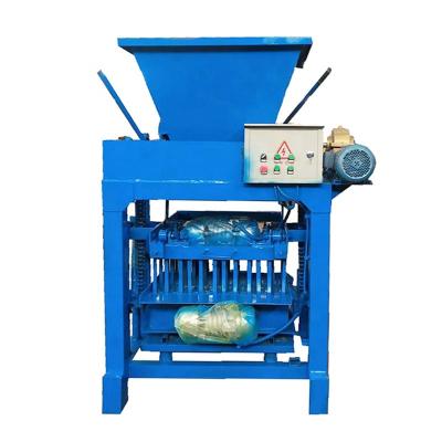 China Hotels HY4-2B Small Scale Cement Fly Ash Concrete Paver Interlocking Brick Block Making Machine Price for sale