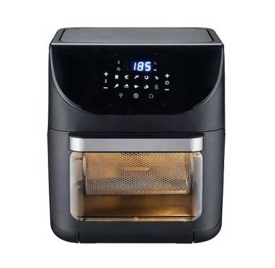 China Hotel Amazon Best Seller Premium 2022 Not Oil Free With Visible Window And Touch Screen Toaster 12L Digital Air Fryer Oven for sale