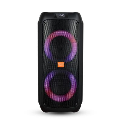 China 2021Feiyang Best Selling Portable Professional 6.5 Inch Dual Video Call Rechargeable Multifunctional Sound Box With LED BT Light Part Speake for sale