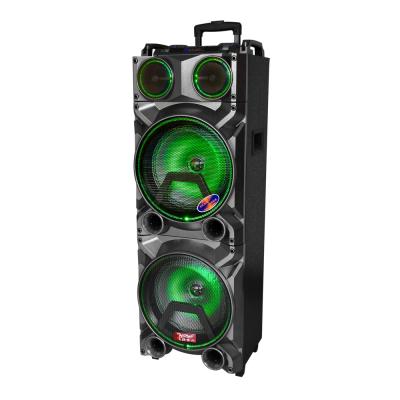 China Large Power AirPlay FEIYANG FY12-12 Woofer 12*2inch Plastic Cart Speaker High Quality Outdoor Professional Stage Speaker With USB for sale