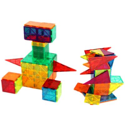 China Promotional Oem Blocks Building Toy Brick Kids Magnetic Building Tiles for sale