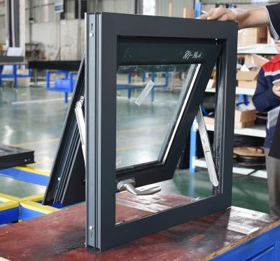 China American Factory Free Design Certificate Standard Swing Thermal Cutoff Steel Aluminum Aluminum Casement Windows Te koop