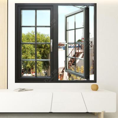 Κίνα Folding Low-E Edge Windows Screen House Energy Saving Hot Sale Passive Warm Glass Aluminum Casement Window προς πώληση